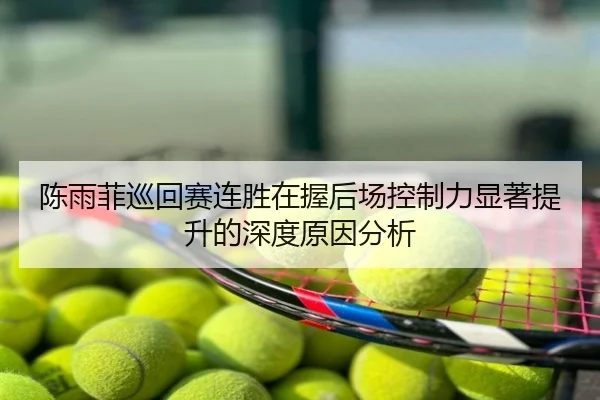 陈雨菲巡回赛连胜在握后场控制力显著提升的深度原因分析